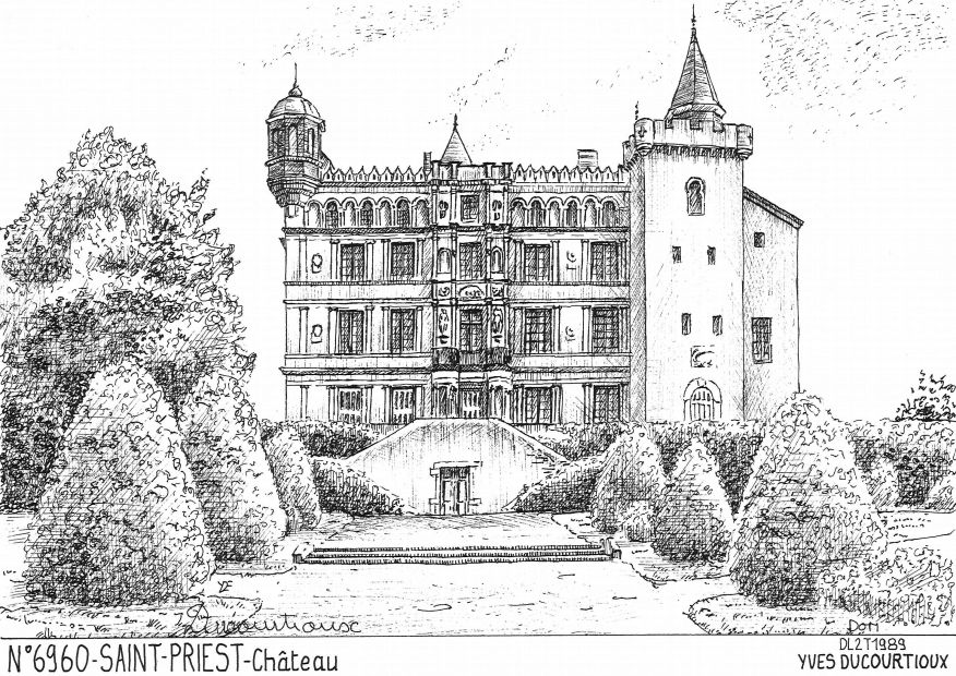 N 69060 - ST PRIEST - château